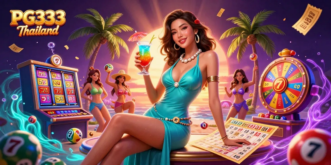 Experience the excitement of PG333 Thailand slots with dynamic reels and vibrant lottery balls