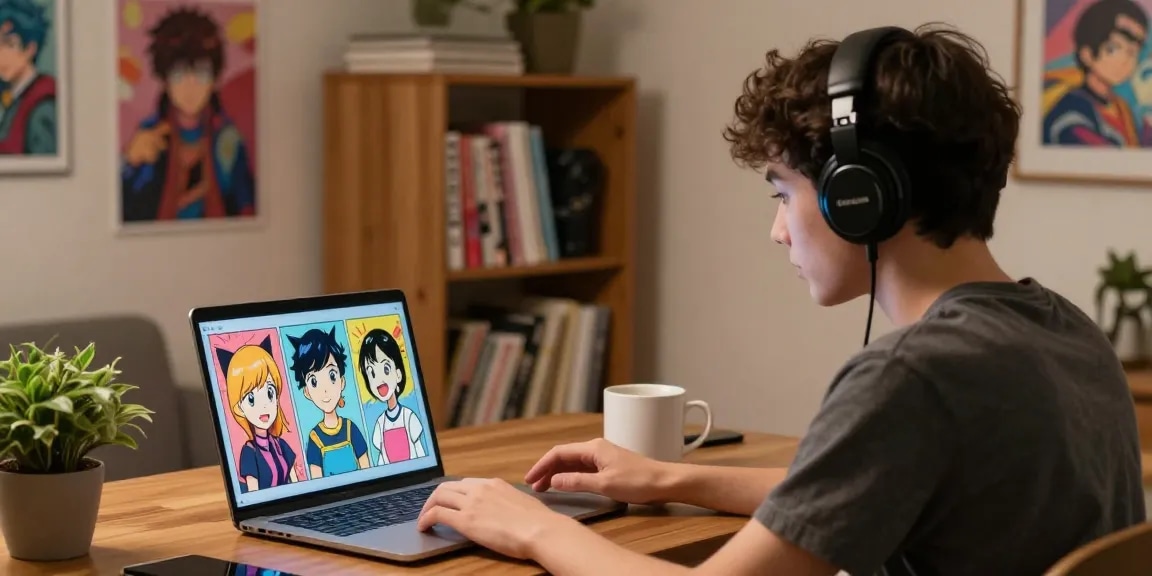 Hentai AI chat experience with animated characters in engaging digital conversation