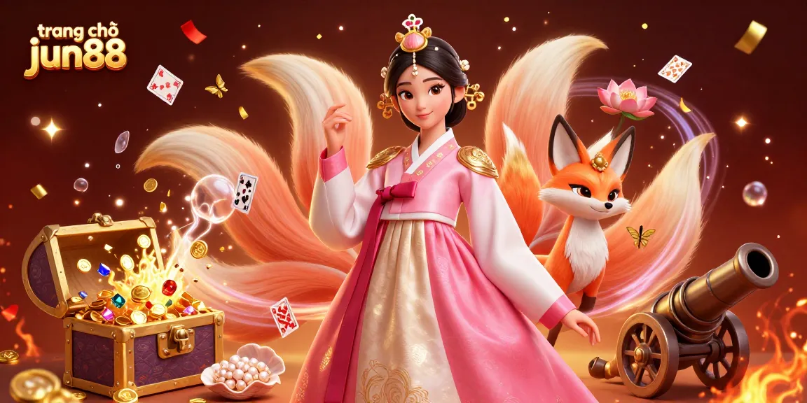 Experience the excitement at trang chủ jun88 with a vibrant 3D casino illustration full of action and rich details.