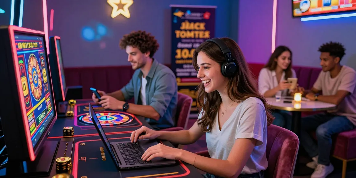 Discover the vibrant gaming scene at credit card casinos featured on https://thegbhouse.co.uk/ with players enjoying various games and promotions.