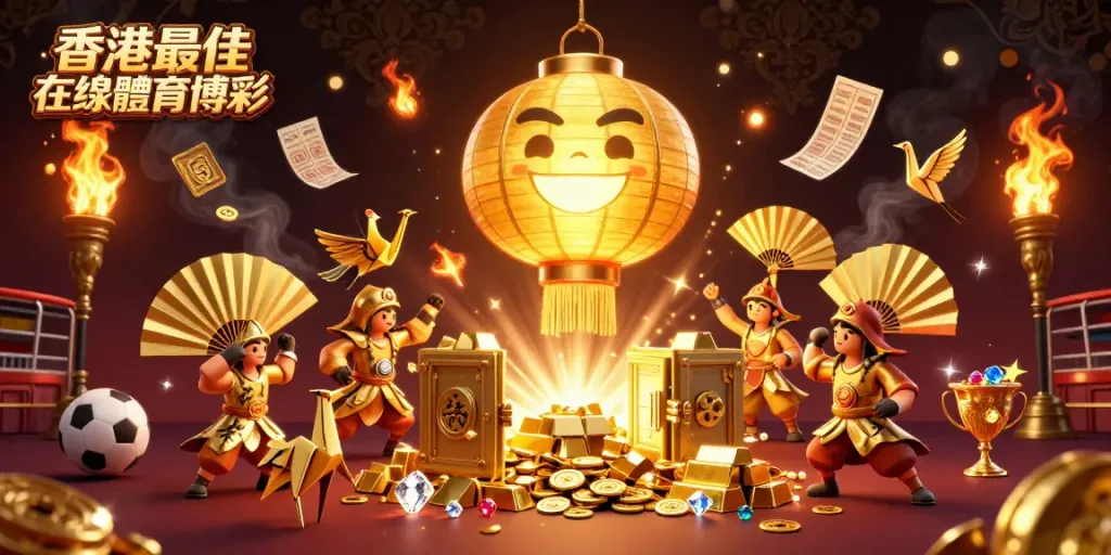 Engage in 香港最佳在線體育博彩 with vibrant casino elements and dynamic characters.