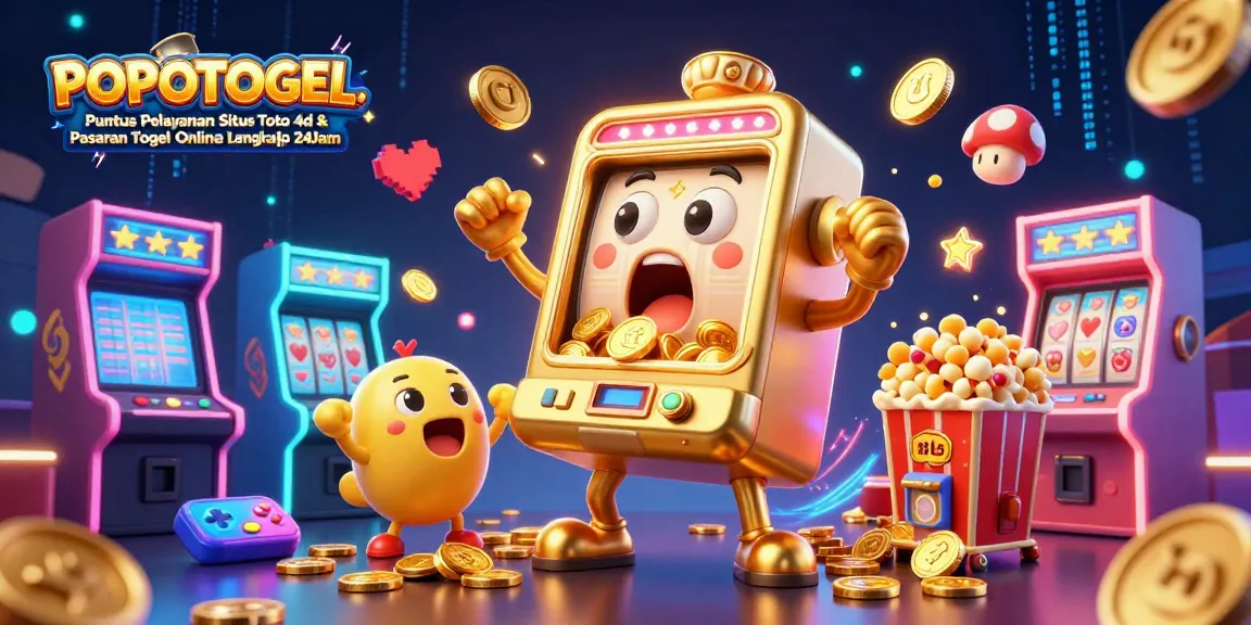 Join the excitement at POPOTOGEL: Pusat Pelayanan Situs Toto 4d & Pasaran Togel Online Lengkap 24Jam with a dynamic jackpot illustration