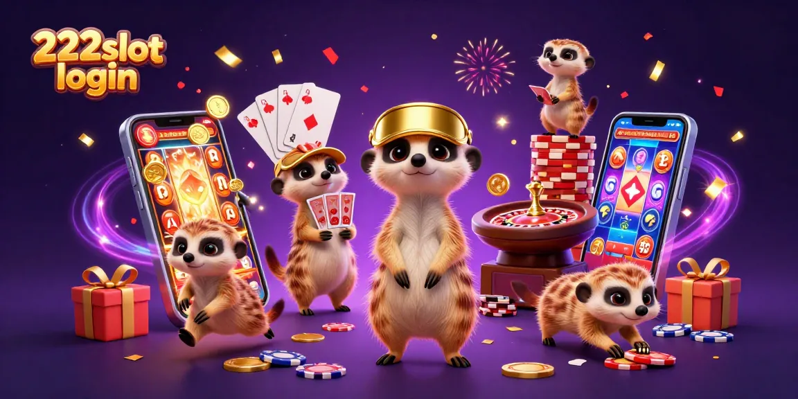 Berpartisipasi dalam kasino online 222slot login sambil menikmati slot dan permainan kartu yang seru.
