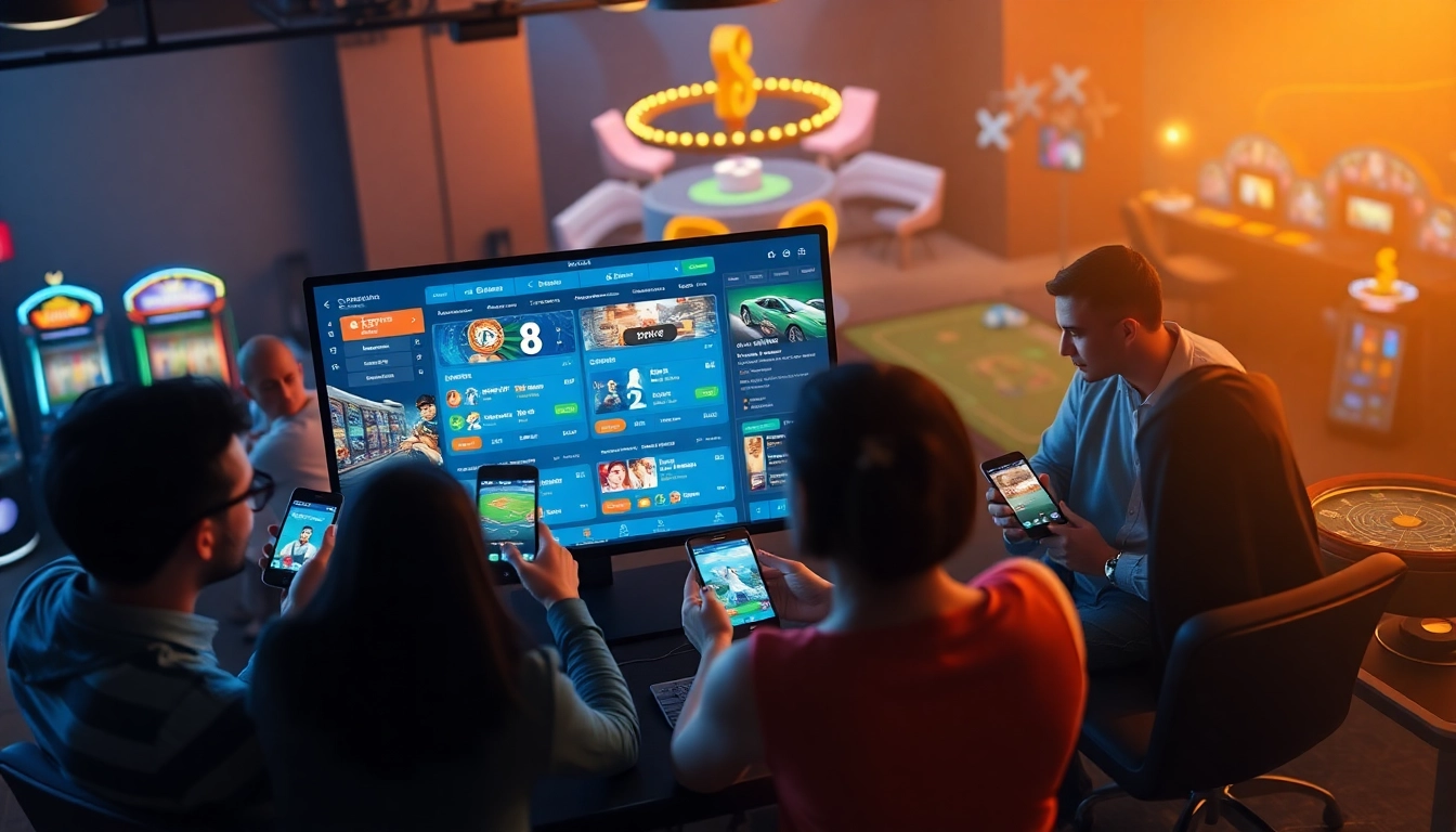 Exciting online gaming experience at 8S, showcasing diverse betting options and user-friendly interface.