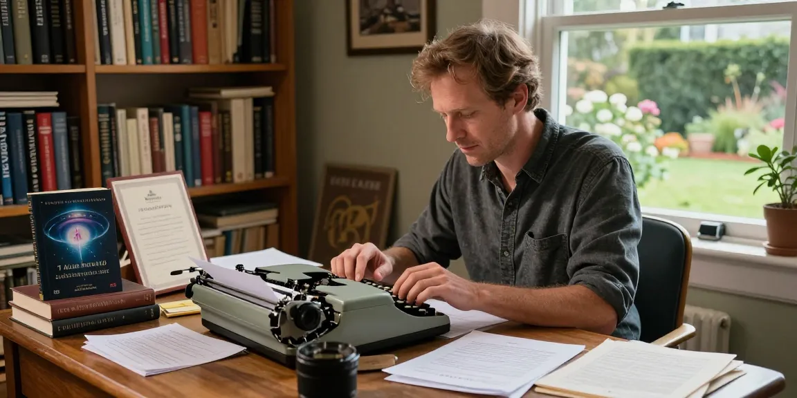 T Allen Greenfield at https://tallengreenfield.com writing about spirituality and UFOs in an inspiring literary setting.