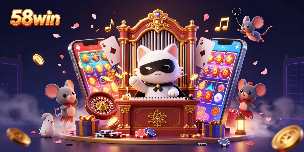 Engage in thrilling games at 58win with exciting casino elements and captivating graphics.