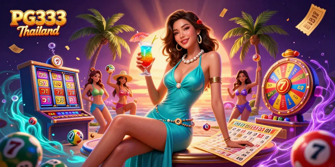 Experience the excitement of PG333 Thailand slots with dynamic reels and vibrant lottery balls