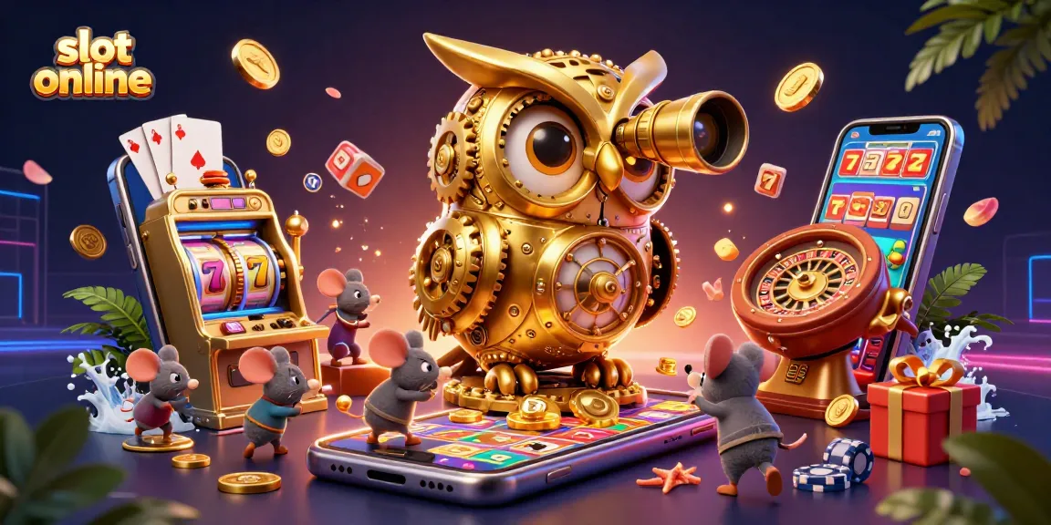 Permainan slot online menawarkan pengalaman menarik dengan simbol ceria, jackpot, dan keseruan yang tak terbatas.