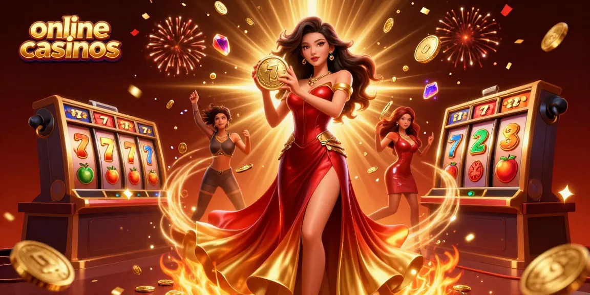 Experience the excitement of online casinos with our vibrant 3D illustration featuring gold coins and slot games.