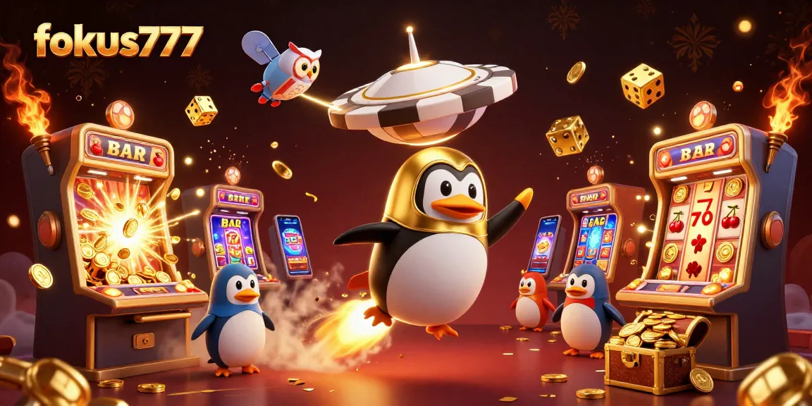 Win big with fokus777: Experience the thrill of casino games with dynamic slot machines and golden jackpots
