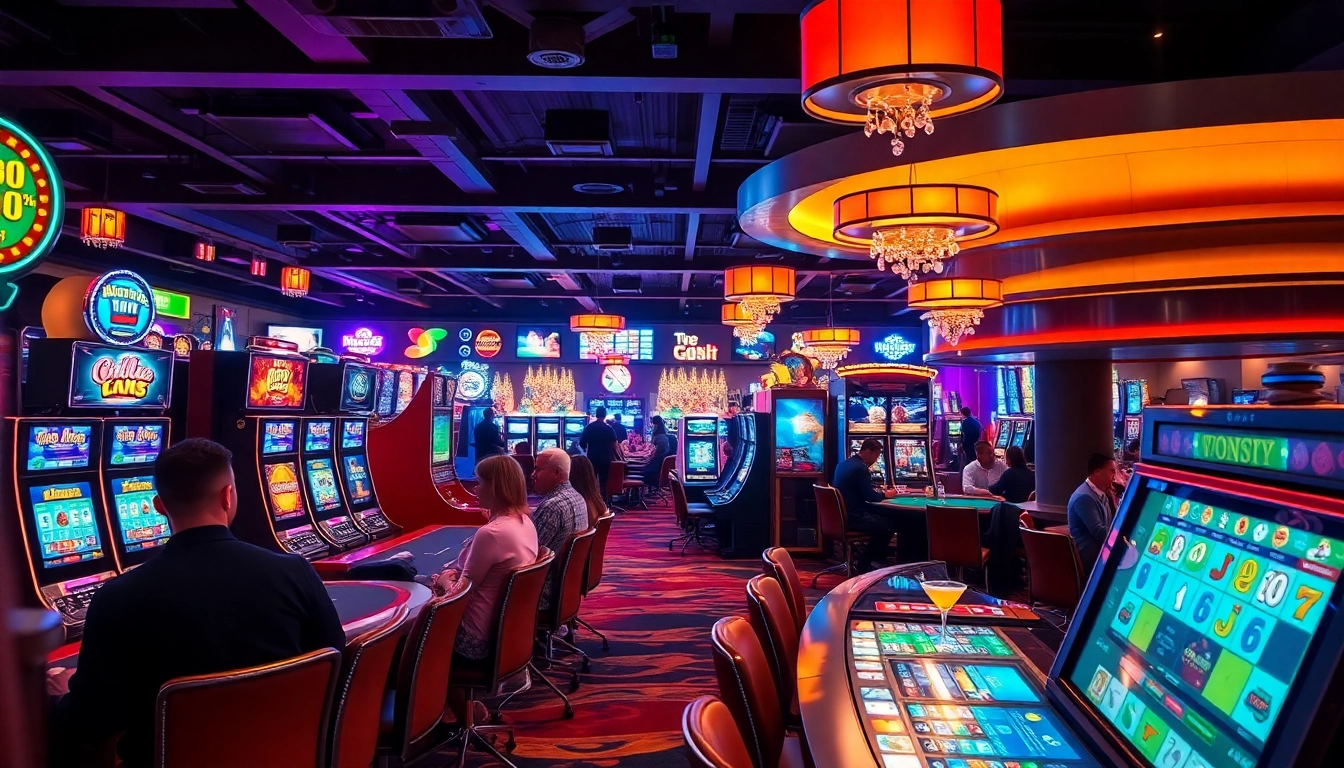 Experience the thrill of Nova88 Malaysia register in a lively casino setting with vibrant gaming options.