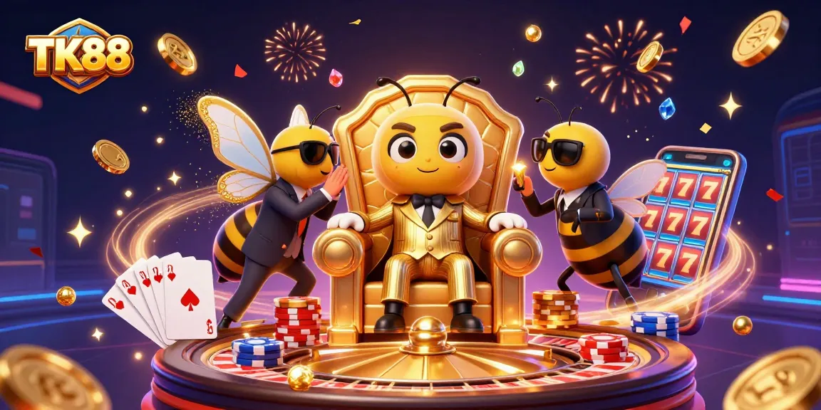 Experience winning with TK88 through dynamic casino elements and captivating characters.
