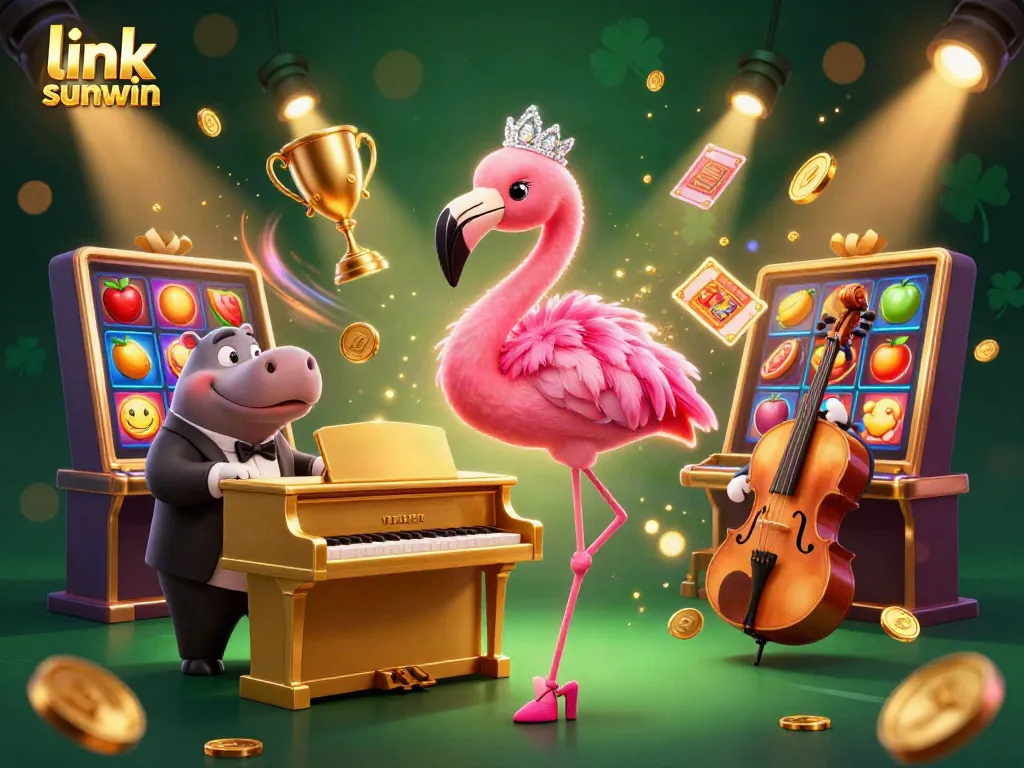 Experience the excitement of casino gaming with link sunwin, featuring vibrant 3D characters and dynamic slots.