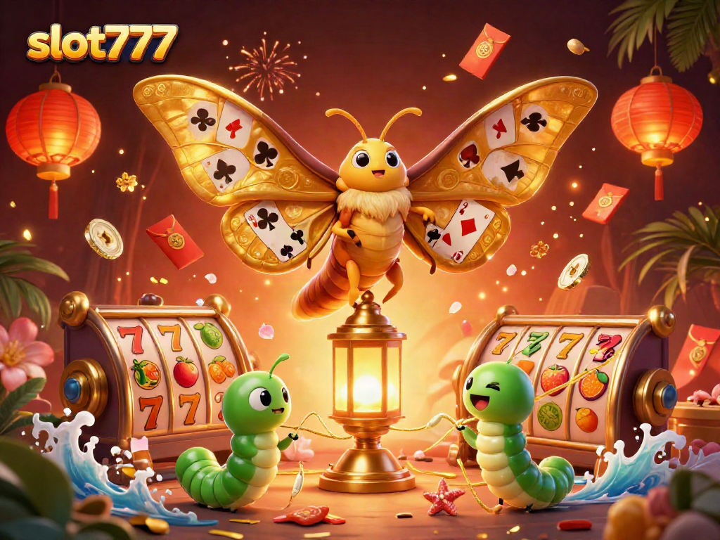 Menangkan jackpot dengan slot777, ilustrasi slot yang menarik dan penuh warna.