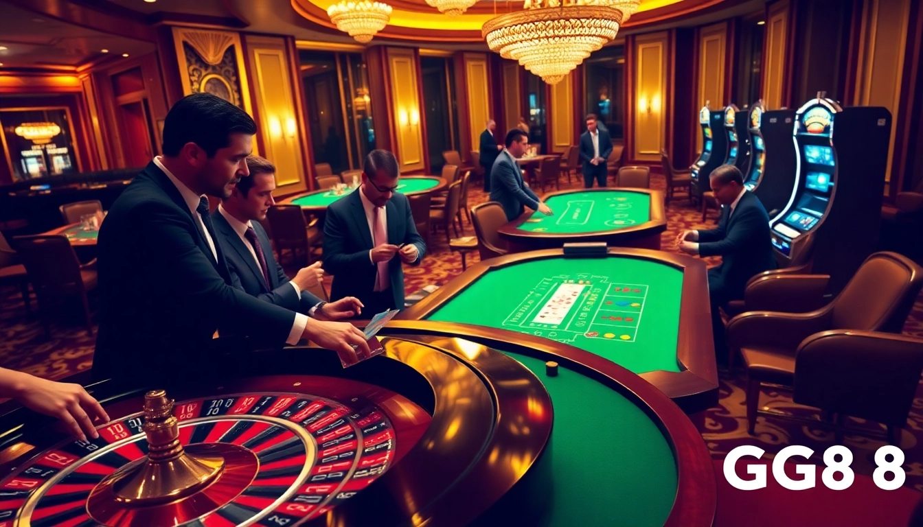 Engage in thrilling gameplay at https://gg88.black/ with stunning roulette and poker action in a luxurious casino.