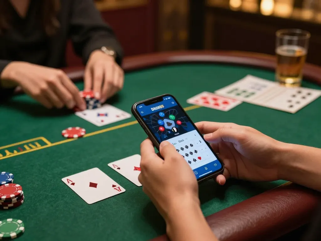 Players having an exciting moment with the dash88 app on a smartphone in a cozy home setting
