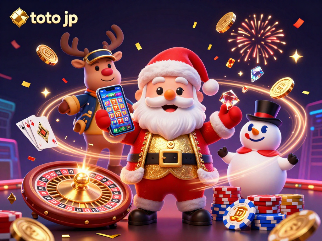 Spin jackpot slots for thrilling wins at toto jp with vibrant casino characters.