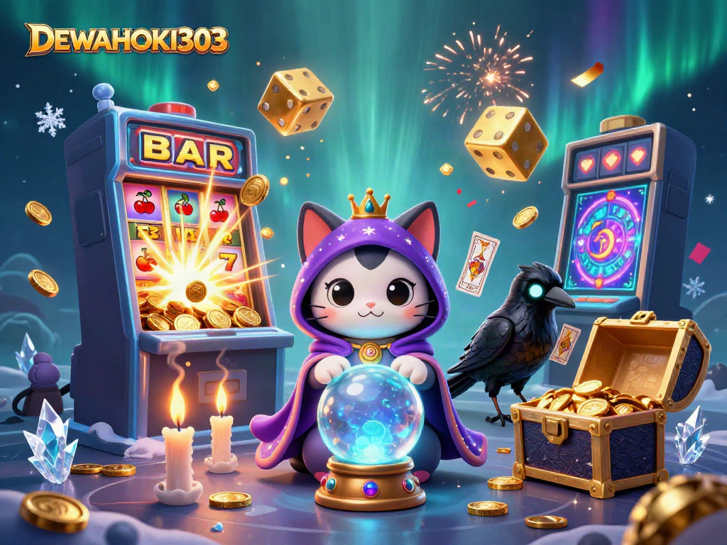 DEWAHOKI303 menyajikan petualangan slot online dalam scene ilustrasi 3D yang menakjubkan.