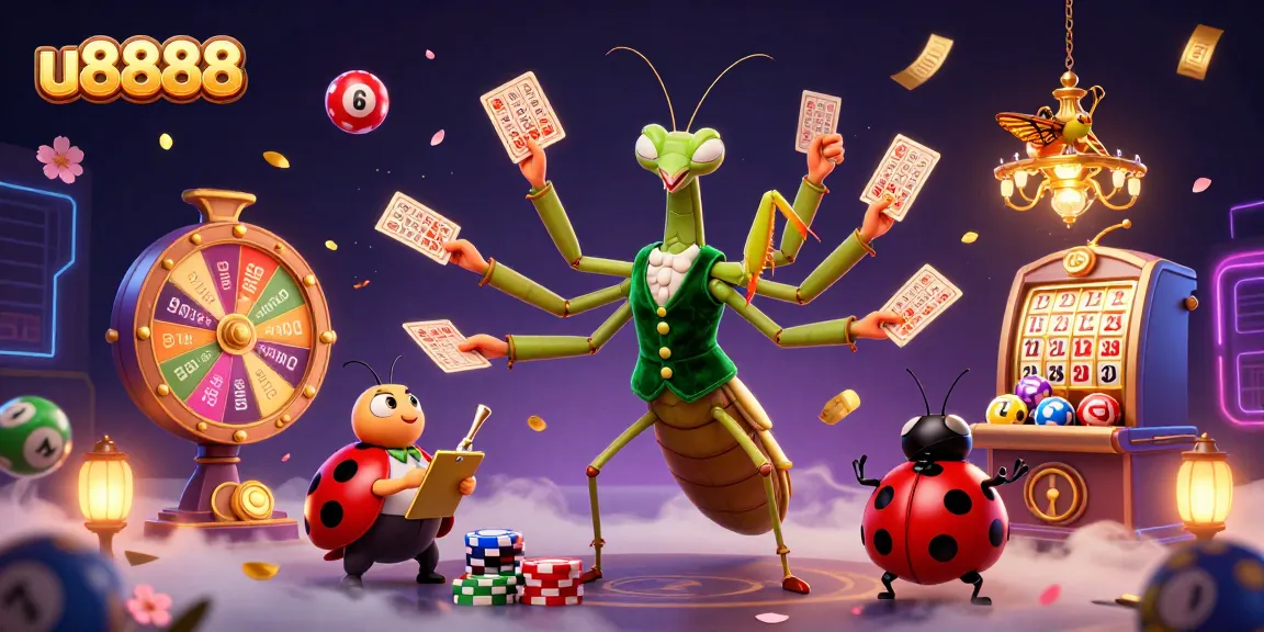 Engage with u8888's vibrant casino scene featuring dynamic games and charming characters.