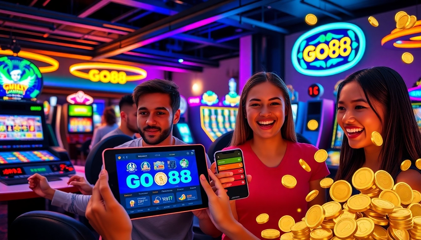 Exciting gaming experience on GO88 platform showcasing vibrant visuals and engaging gameplay.