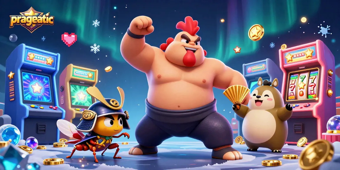 Engage with the pragmatic slots experience featuring unique cartoon characters and vibrant casino elements.