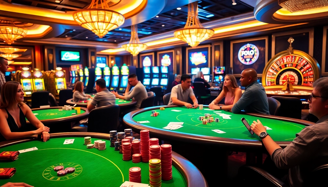 Experience thrilling gameplay at https://nohu90.social/ with vibrant casino visuals and engaged players.