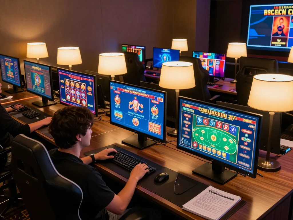 Engaging gameplay at TR88 online casino with multiple screens showcasing exciting games