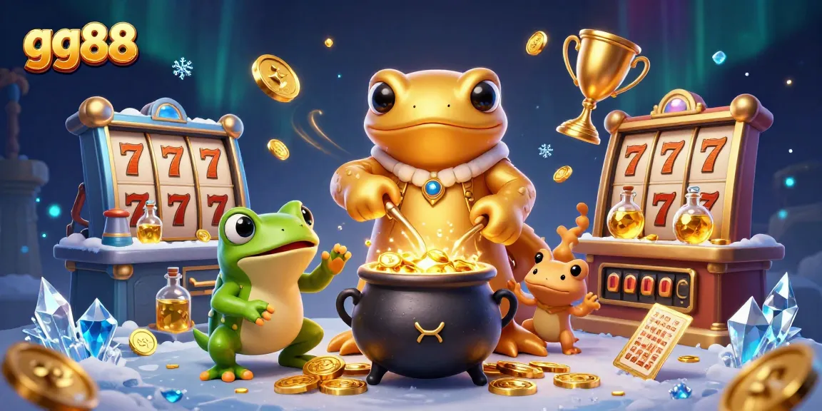 Engage with gg88's immersive casino experience featuring vibrant characters amidst dynamic gaming elements.