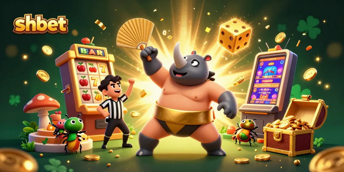 Experience thrilling moments at shbet with a lively digital casino scene featuring unique characters.