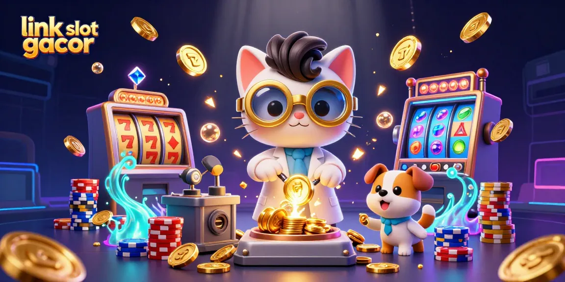 Engage with the thrilling world of link slot gacor through dynamic slot machine action and vibrant casino elements.