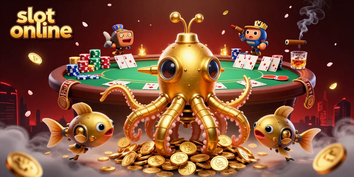 Menangkan jackpot besar saat bermain slot online dengan ilustrasi kasino yang menakjubkan.