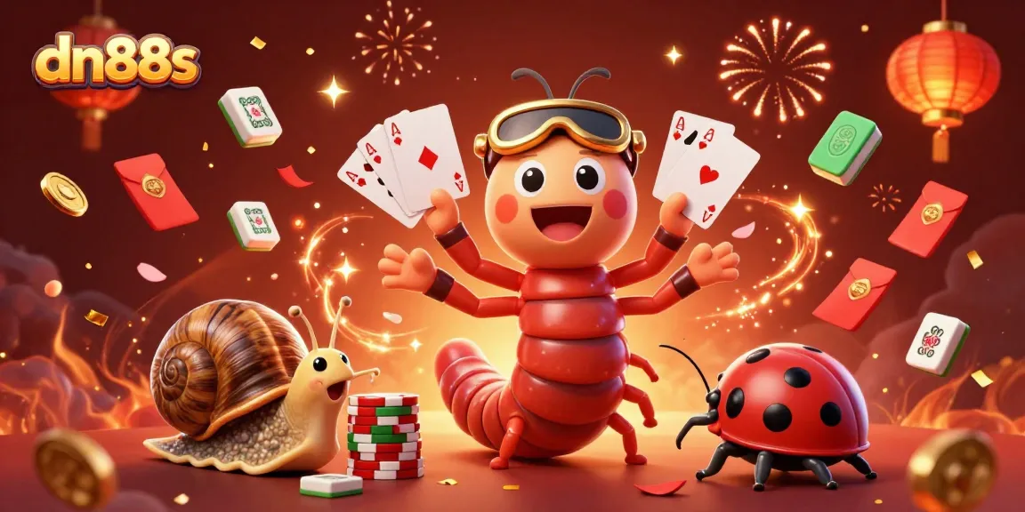 Join the excitement at dn88s with a cartoon dealer and vibrant casino elements!