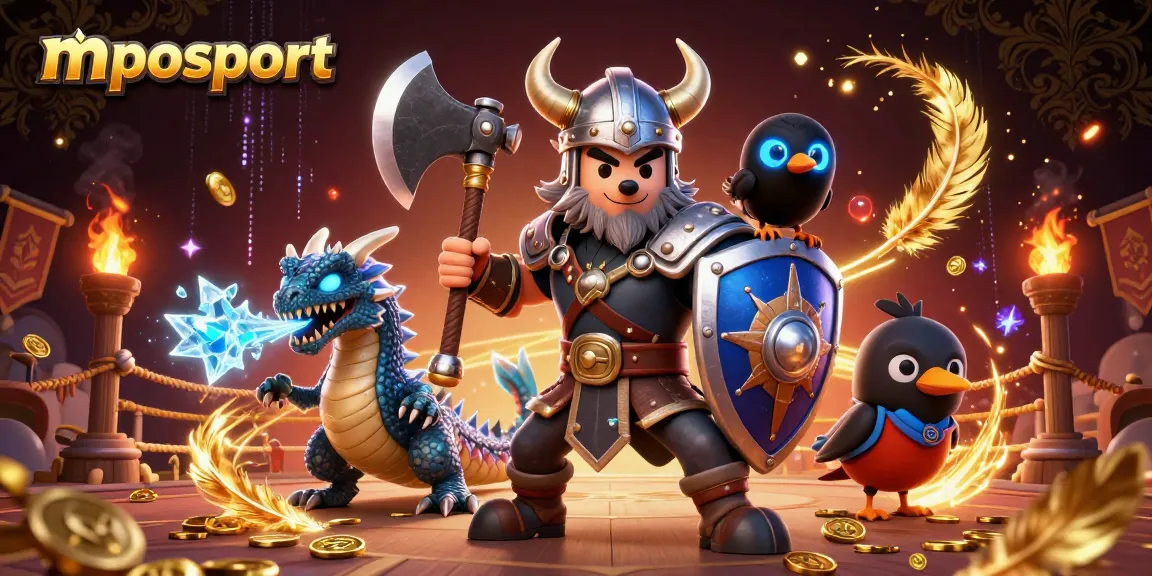 Terlibat dalam aksi mposport yang mendebarkan dengan seorang pejuang Viking yang ganas, naga yang menghembuskan api, dan elemen magis.