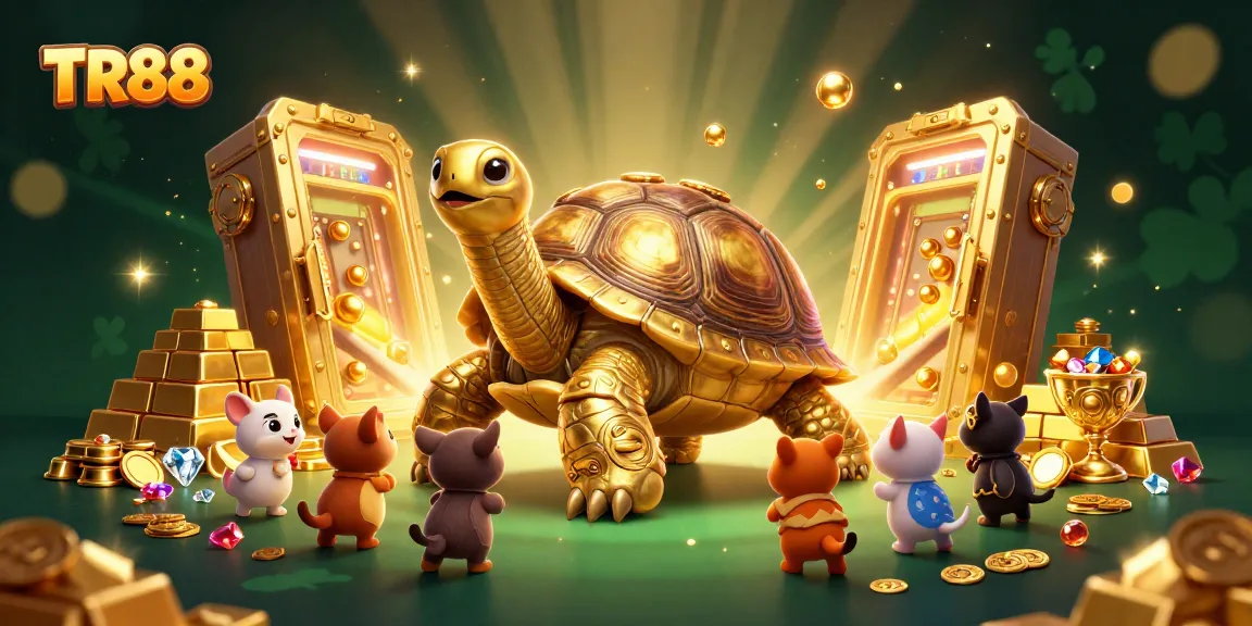Spin the reels at TR88 with golden treasures and animated excitement bursting from every corner!