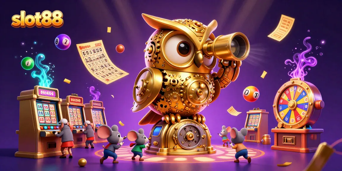 Memenangkan slot88 dengan jackpot melalui ilustrasi kasino yang menyenangkan dan penuh warna.