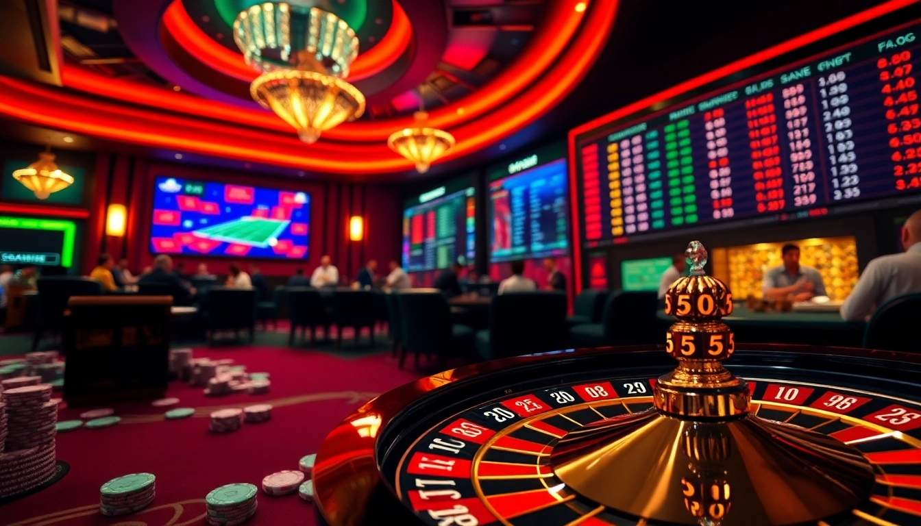 Experience the thrill of keonhacai5 as players engage in high-stakes gambling at a luxurious casino.