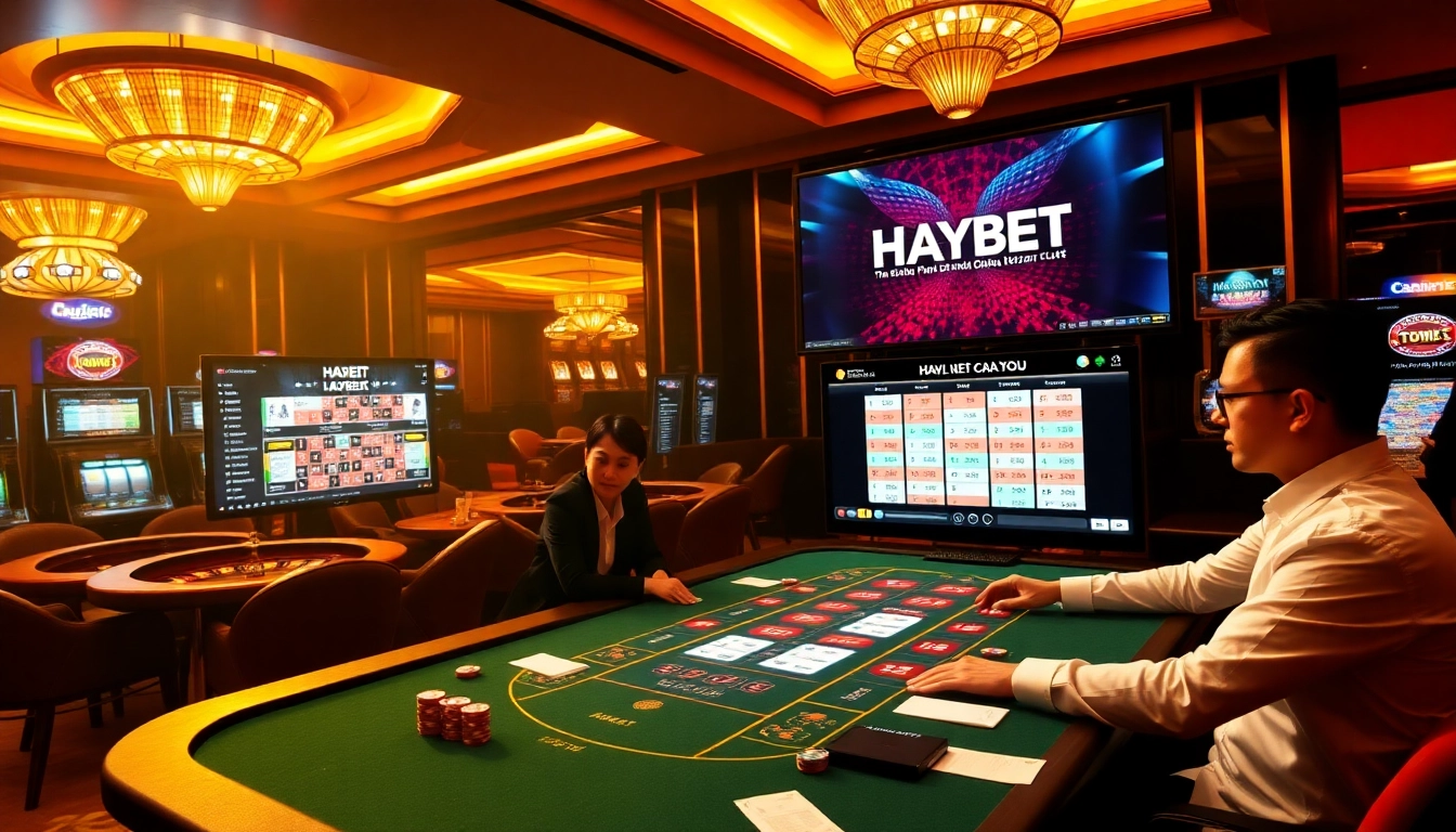 Experience the thrill of HAYBET with dynamic casino games and betting excitement.