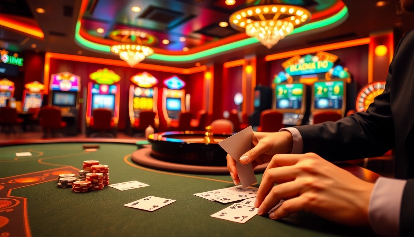 Experience the thrill of online gaming at Cổng Game XIN88 with luxurious casino visuals.