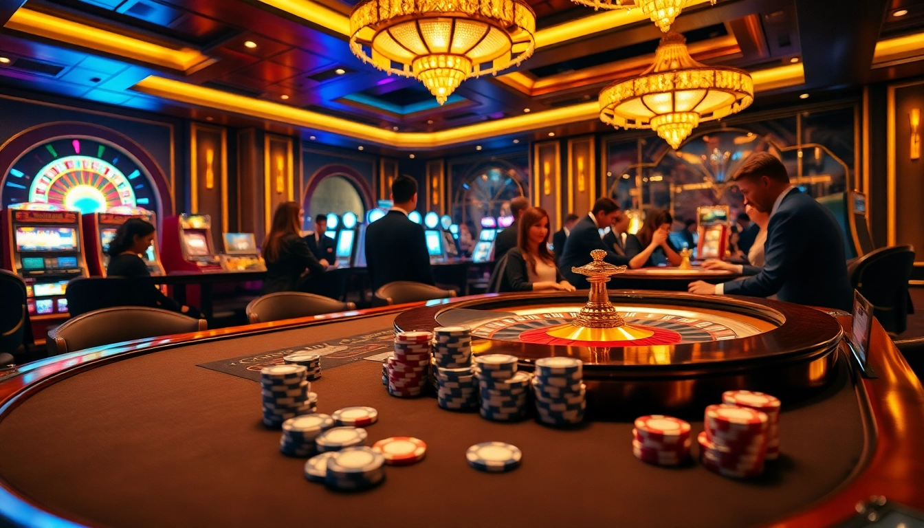 Engage in thrilling poker action at https://dh88.video/ with luxurious casino tables and vibrant atmosphere.